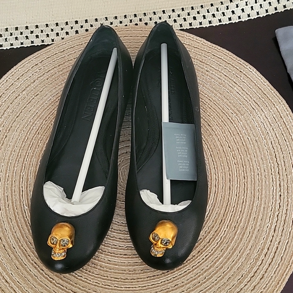 Alexander McQueen ballerina flat shoes